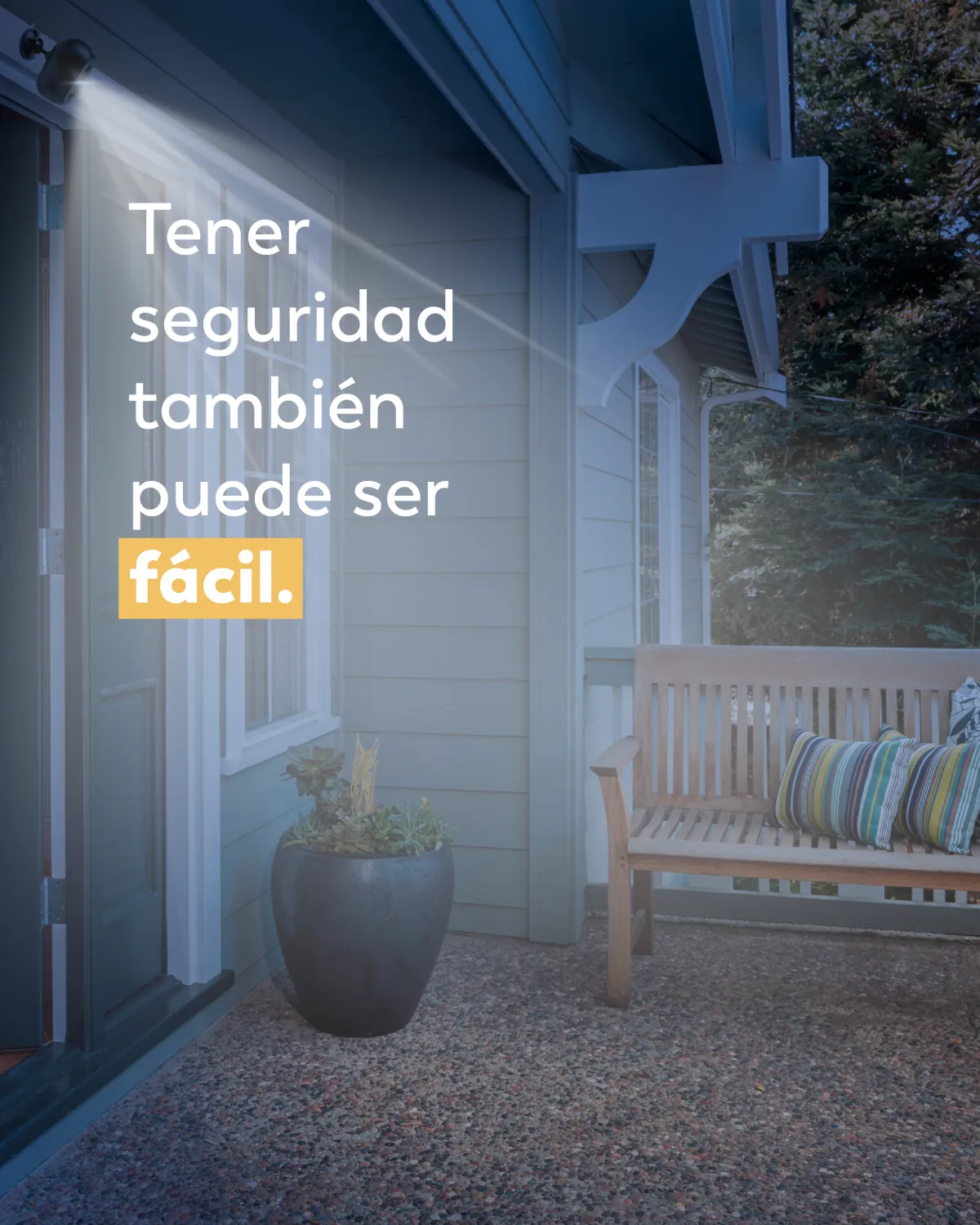 Portada: tener seguridad también puede ser fácil.